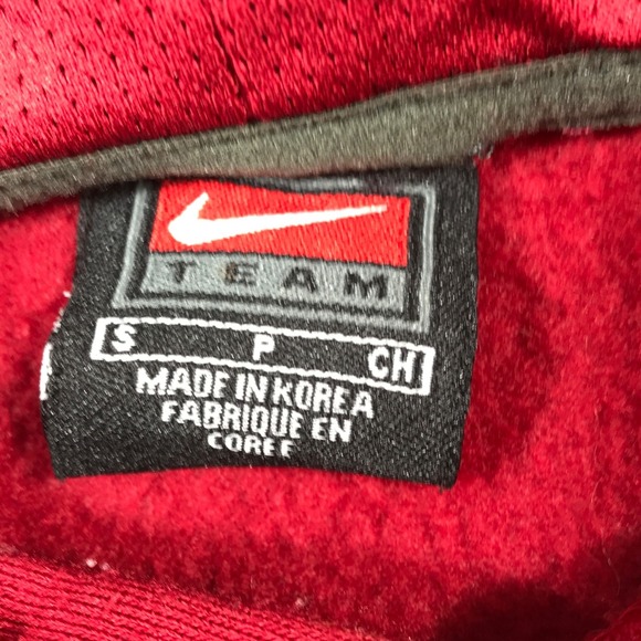 Team Nike University Of Alabama Hoodie Men Small Red Calvin Ridley #3 Football - Picture 8 of 10